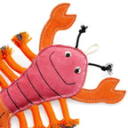 Larry the Lobster Eco Dog Toy